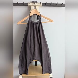 GREY Halter Neck Jumper 2-4 KidsElastic Waist Cotton-Blend Pants